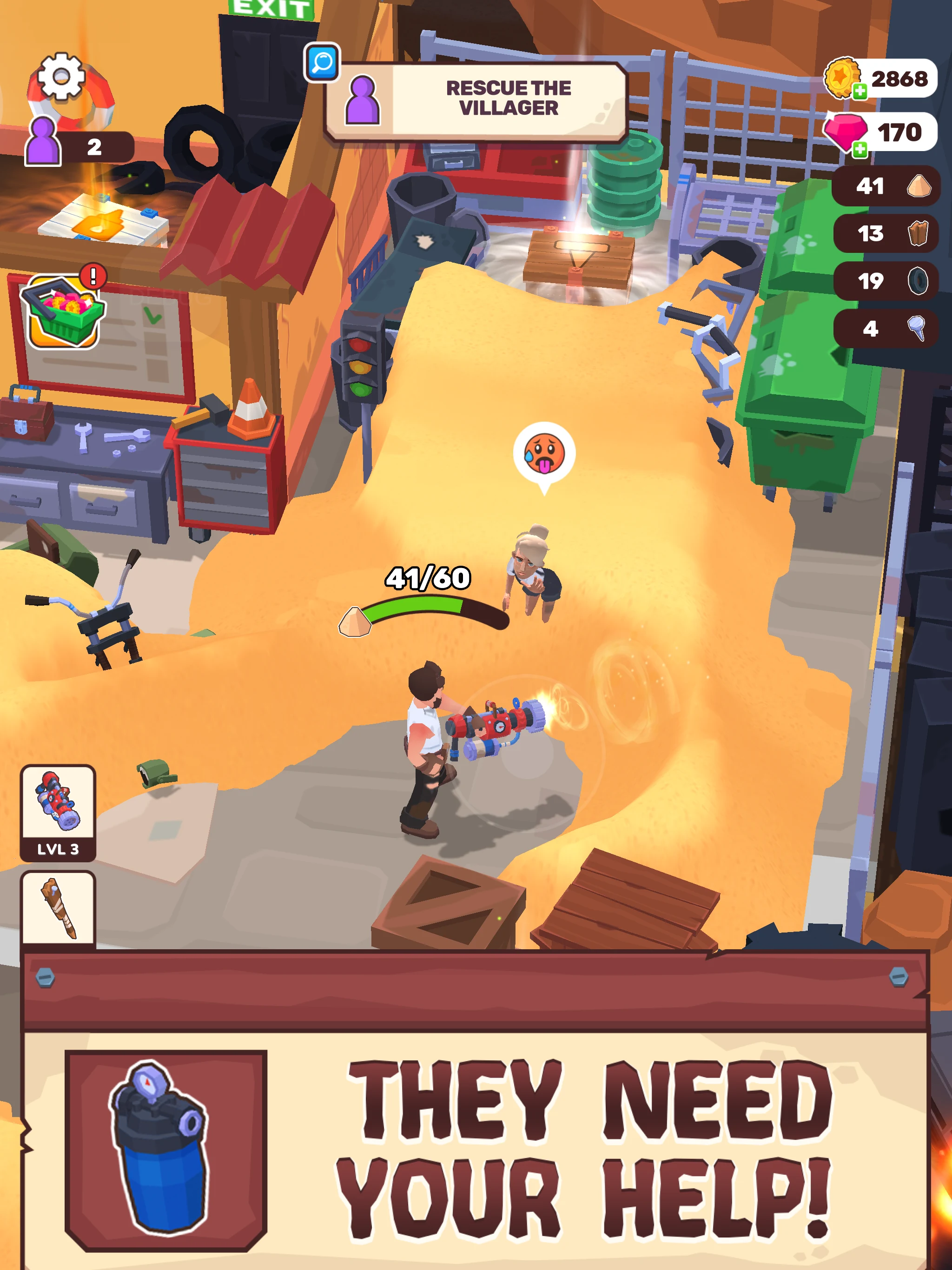 Wasteland Life: Survival Idle screenshot